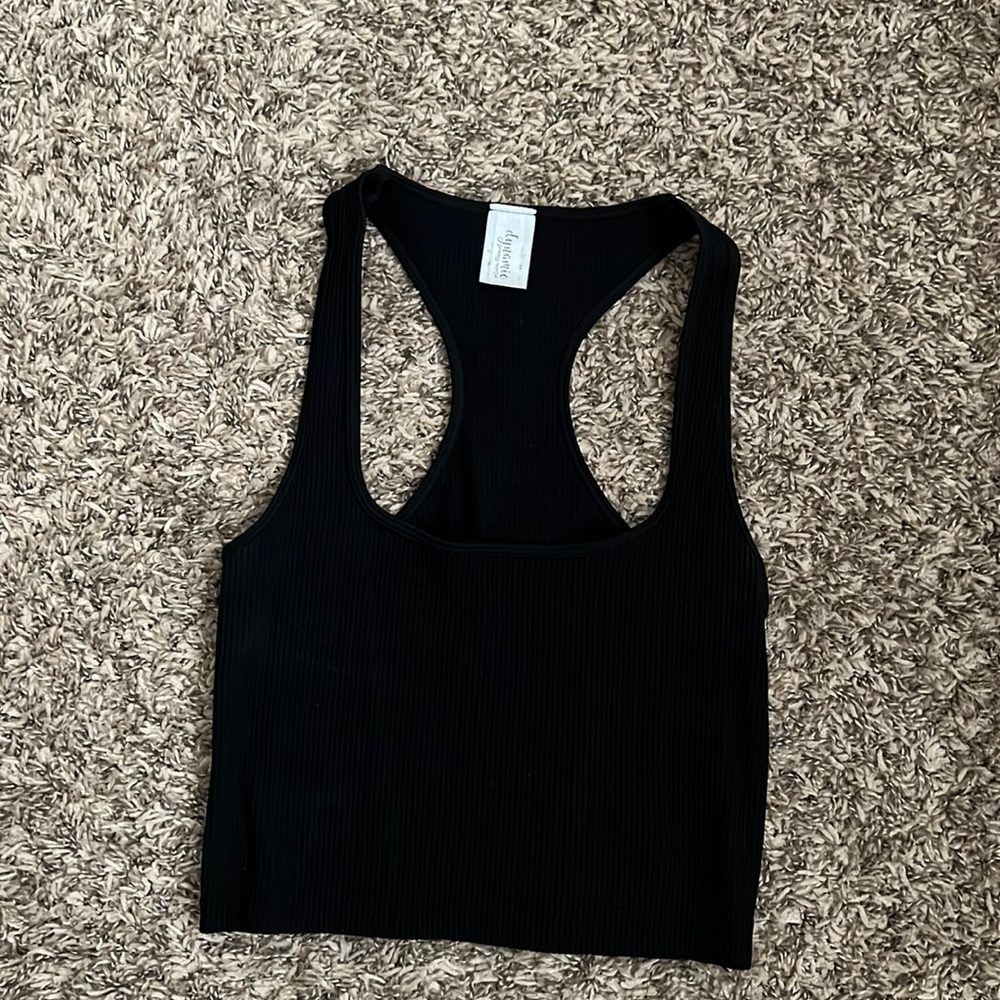 Black Crop Top